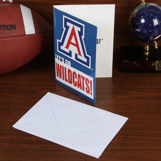 Arizona Wildcats 5'' X 7'' Musical Card