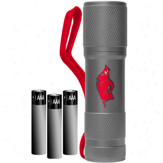 Arkansas Razorbacks Led Pocket Flashlight