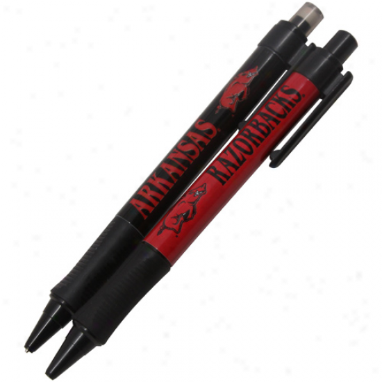 Arkansas Razorbacks Mechanical Pencil & Retractable Pen Set  -