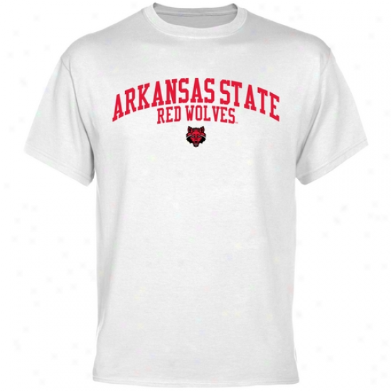 Arkansas State Red Wolves Team Arcu T-shirt - White