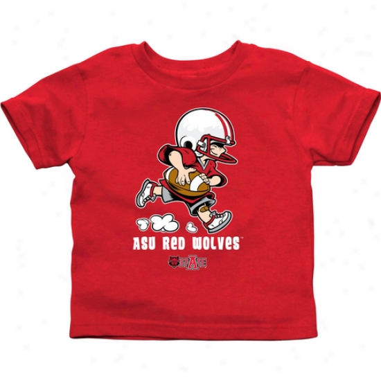 Arkansas State Red Wolves Toddler Little Squad T-shirt - Red