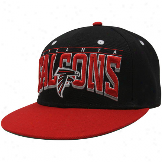 Atlanta Falcons Hardknock Snapback Hat - Boack