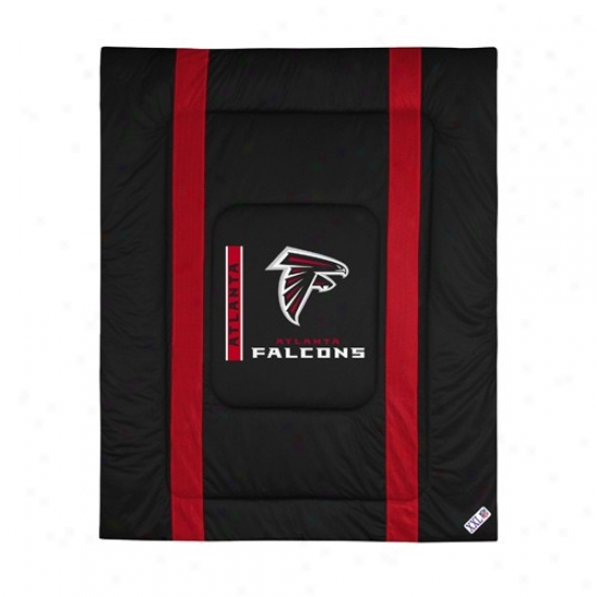 Atlanta Falcons Queen/full Size Sideline Comforter