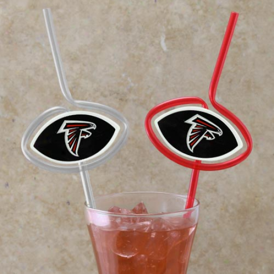 Atlanta Falcons Team Sips Straws