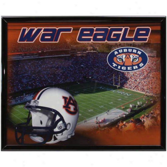 Auburn Tigers 8'' X 10'' Stadium Framed Photograph