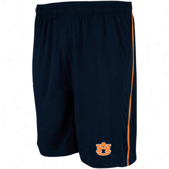 Auburn Tigers Navy Blue Huddle Basketball Shorts