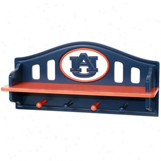 Auburn Tigers Navy Blue Shoal With Pegs