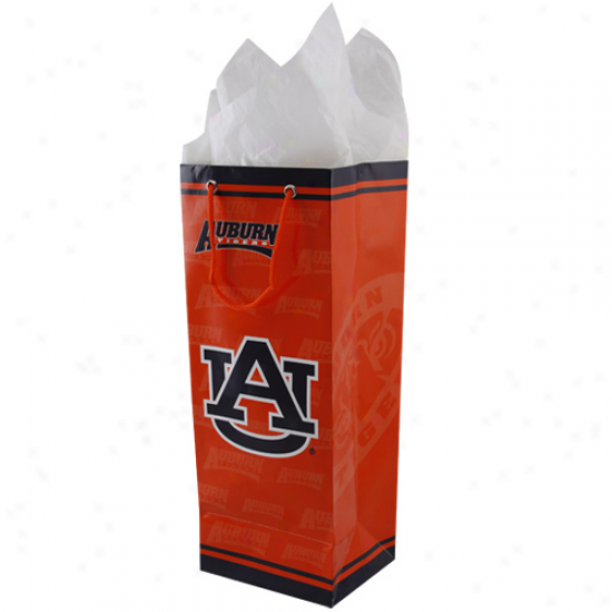 Auburn Tigers Orange Bottle Talent Bag