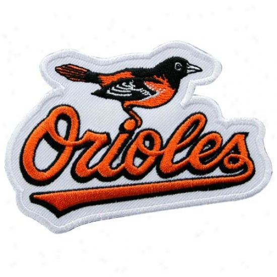 Baltimore Orioles Embroidered Team Logo Collectible Patch