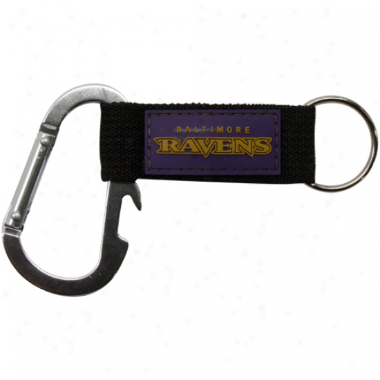 Baltimore Ravens Bottle Openef Carabiner Key Chain