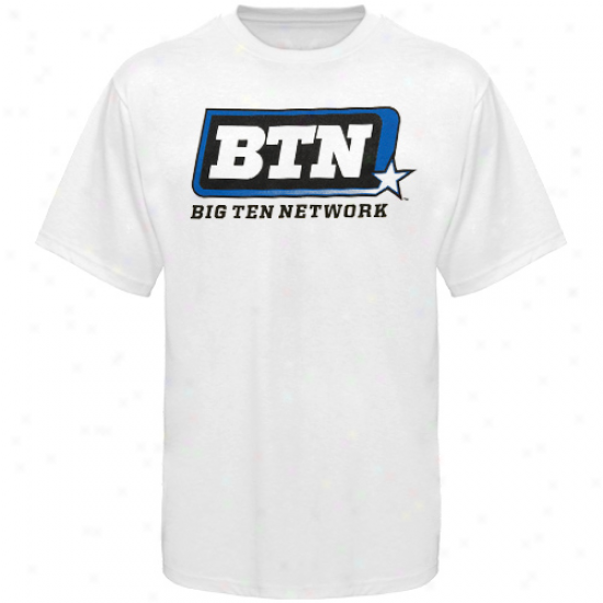 Big Ten Conference Youth Big Ten Network Logo T-shirt - Pure