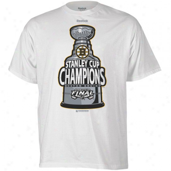 Boston Bruins 2011 Nhl Stanley Cup Champions Locker Room T-shirt - Reebok