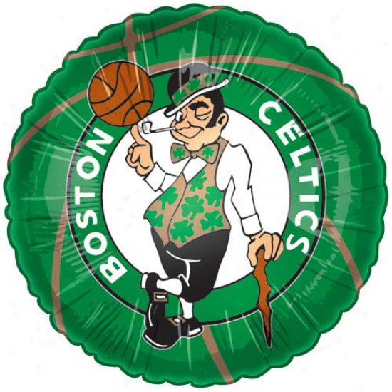 Boston Celtics 18'' Gamw Day Mylar Balloon