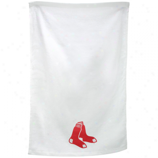 Boston Red Sox 11'' X 18'' Sports Utility Towel - White