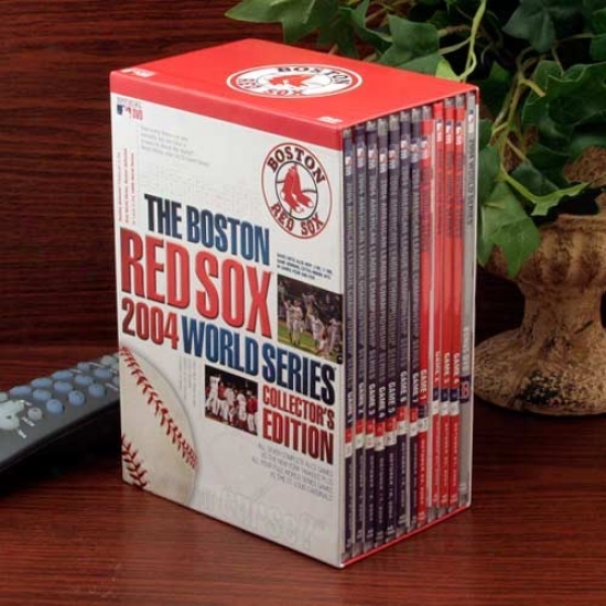 Boston Red Sox 2004 World Series Collector's Edition 12-disc Dvd Set