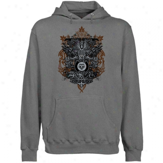 Brown Bears Gunmetal Shield Of Arms Lightweight Pullover Hoody