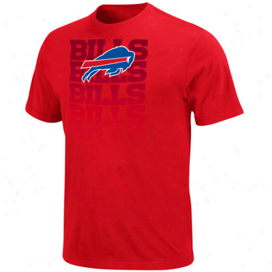 Buffalo Bills All Time Much Iii T-shirt - Red