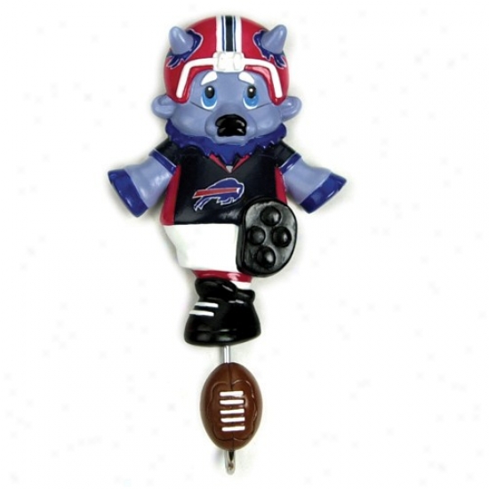 Buffalo Bilos Mascot Wall Hook