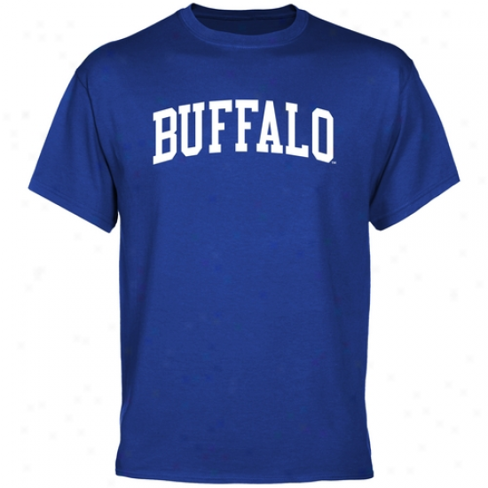 Buffalo Bulls Basic Arch T-shirt - Royal Blue