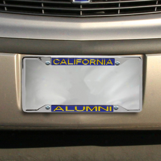 Cal Bears Alumni Chrome License Plate Frame