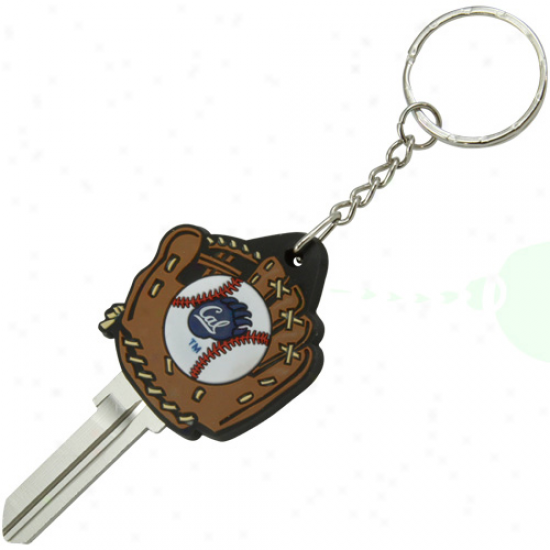 Cal Bears Baseball Glove Key Blank Keychain