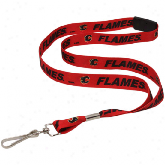 Calgary Flames Nhl Event Lanyard