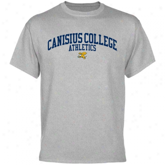 Canisius College Golden Griffins Athletics T-shirt - Ash