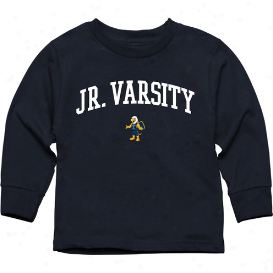 Canisius College Golden Griffins Toddler Jr. Varsity Long Sleeve T-shirt - Navy Blus