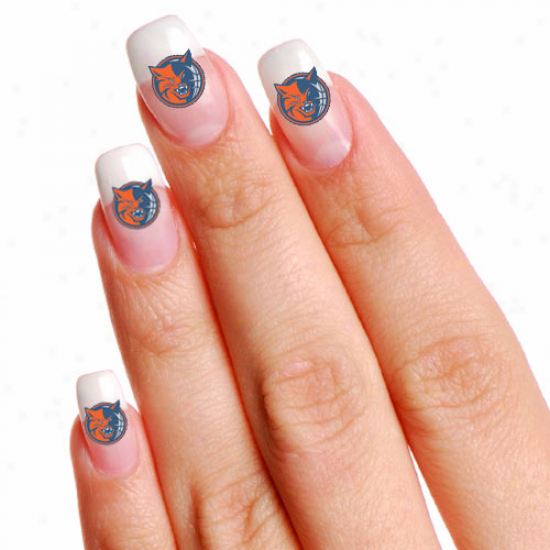 Charlotte Bobcats 4-pack Temporary Nail Tattoos