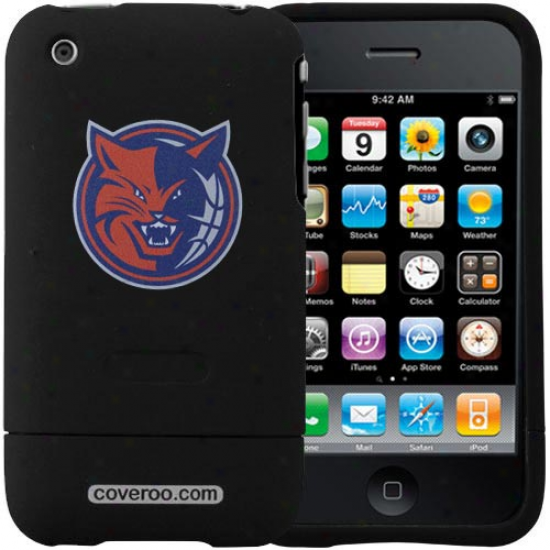 Charlotte Bobcats Black Tea mLogo Iphone 3g Hard Snap-on Case