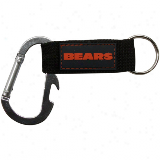 Chicago Bears Bottle Opener Carabiner Key Chain