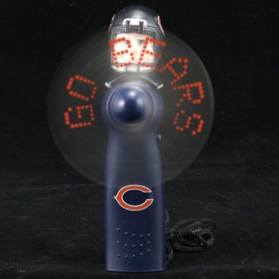 Chicago Bears Navy Blue Light-up Mimic Fan