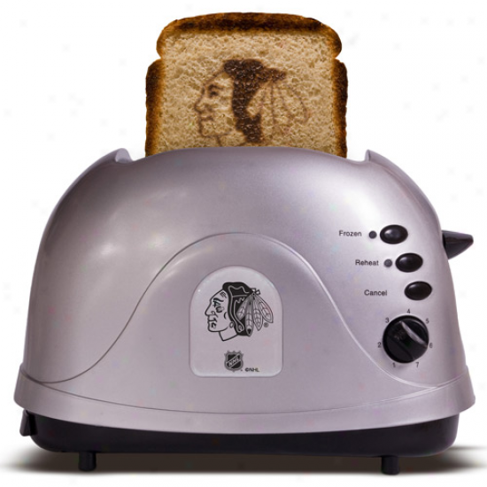 Chicago Blackhawks Silfer Tea Logo Pro Toaster