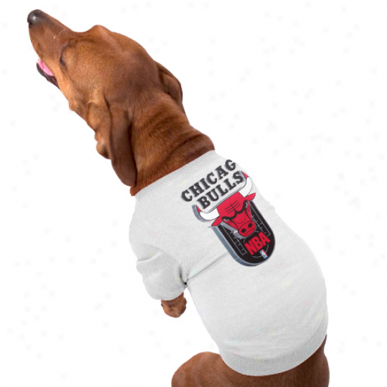 Chicago Bulls Performance Pet T-shirt - Pure