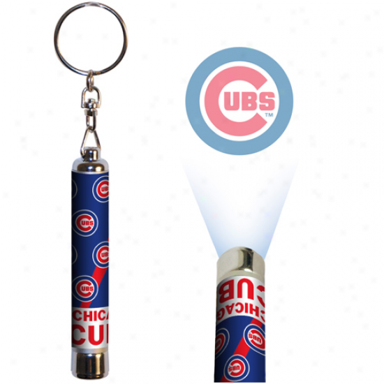 Chicago Cubs Light-up Projection Keychain