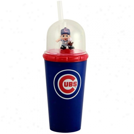 Chicago Cubs Royal Blue Windup Mascot Cup
