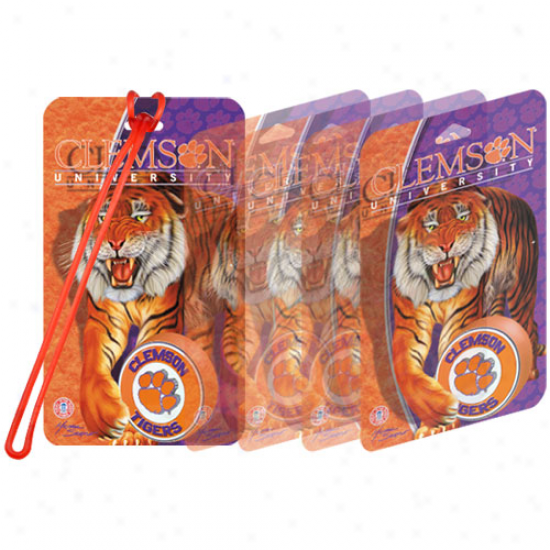 Clemson Tigers 3d Luggage Tag