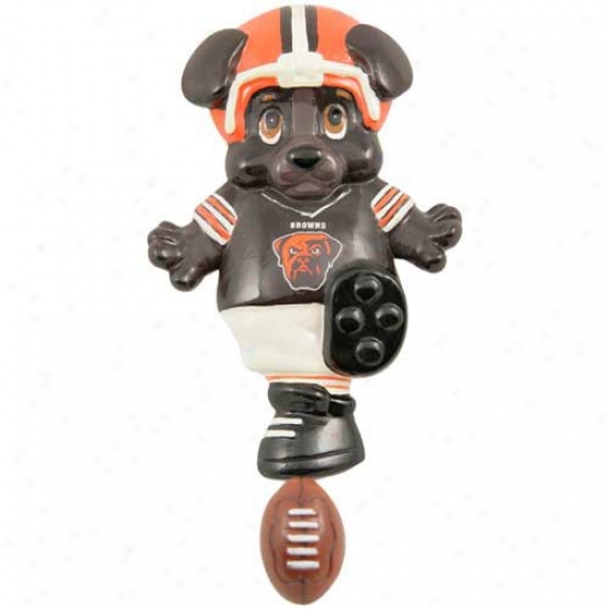 Cleveland Browns Mascot Wall Hook