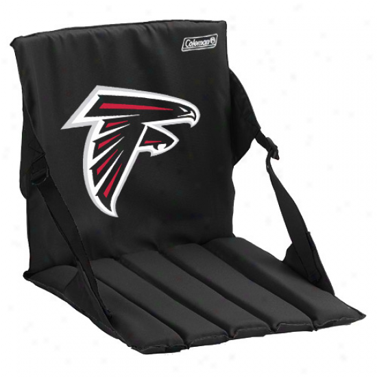 Coleman Atlanta Falcons Black Stadium Seat Cushion