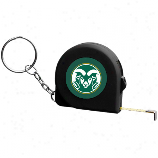 Colorado Stzte Rams 6' Mini Tape Measure Keychain