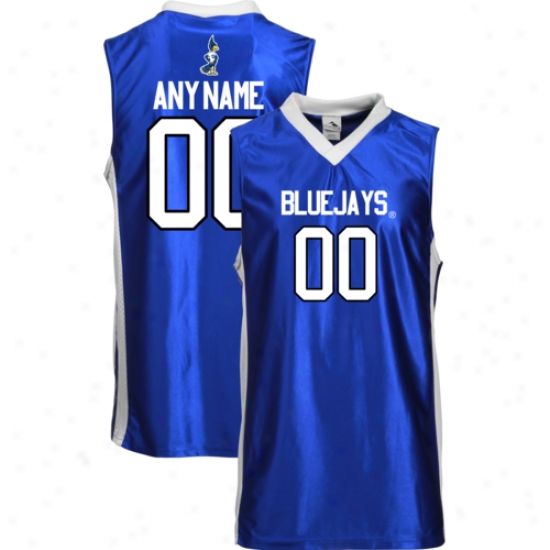 Creighton Bluejays Personaalized Replica Basketball Jersey - Royal Blue