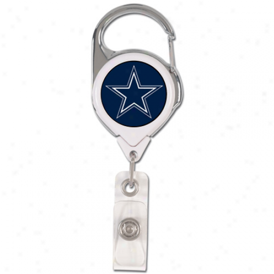 Dallas Cowboys Premium Metal Badge Reel