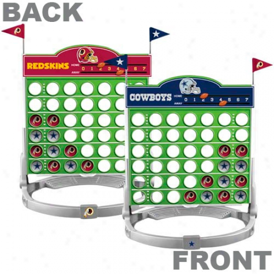 Dallas Cowboys Vs. Washington Redskins Connect Four