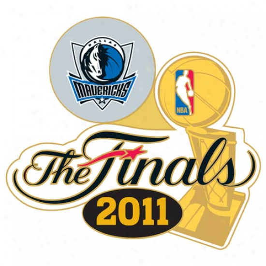 Dallas Mavericks 2011 Nba Finals Bound Commemorative Team Pin