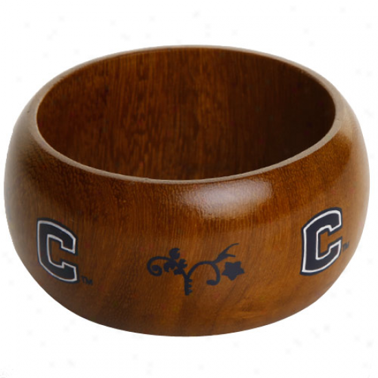 Dayna U Connecticut Huskies (uconn) Ladies Wooden Bangle Bracelet