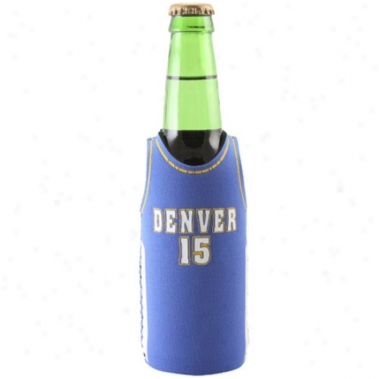 Drnver Nuggets #5 Carmelo Anthony Light Blue Jersey 12oz. Bottle Coolie