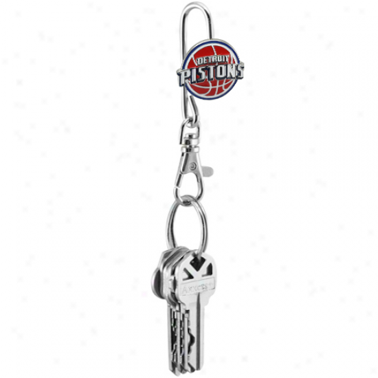 Detroit Pistons Key Finder Bag Hook Keychain