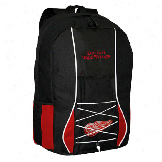 Detroit Red Wings Black-red Scrimmage Backpack