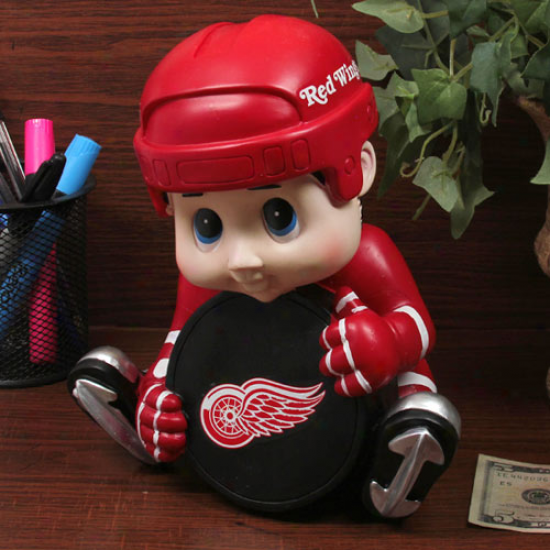 Detroit Red Wings Kids Hocke Player Bank