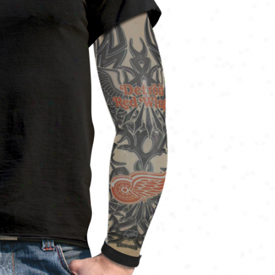 Detroit Red Wings Light Undertone Tattoo Sleeve